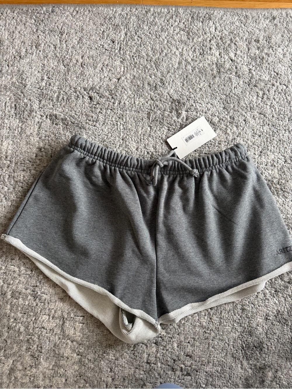 Aritzia Gray Sweat Lounge Shorts